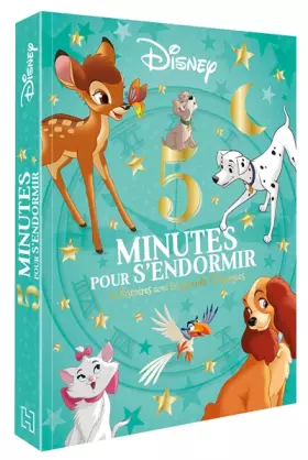 Couverture du produit · DISNEY - 5 Minutes pour s'endormir - 12 Histoires avec les Grands Classiques: Les grands Classiques