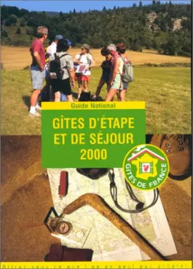 Couverture du produit · Gîtes d'étape et de séjour, 2000