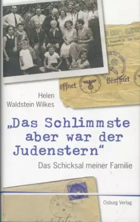 Couverture du produit · `Das Schlimmste aber war der Judenstern´. Das Schicksal meiner Familie