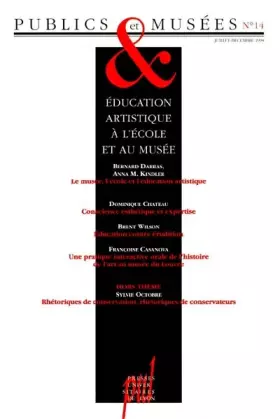 Couverture du produit · Education artistique à l'école et au musée