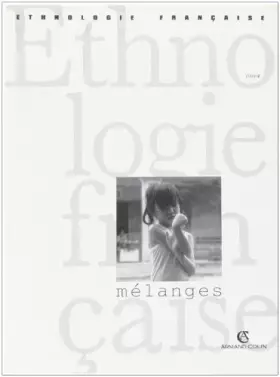 Couverture du produit · Ethnologie française, numéro 4, 1994