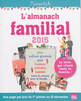 Couverture du produit · L'Almanach familial Mémoniak 2015