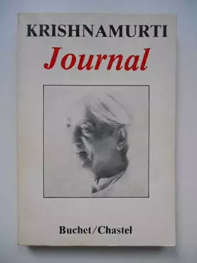 Couverture du produit · Journal / Krishnamurti / Réf61269