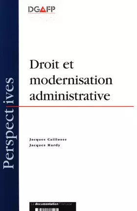Couverture du produit · Droit modernisation administrative