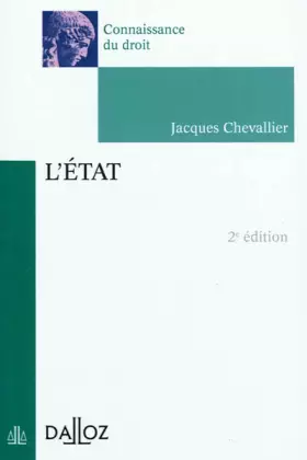 Couverture du produit · L'État - 2e éd.: Connaissance du droit