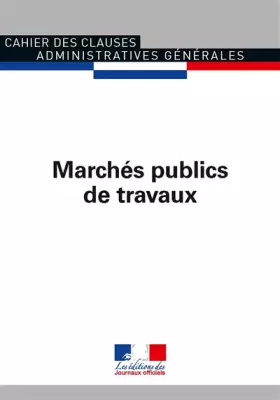Couverture du produit · Marchés publics de travaux ccag n 1015