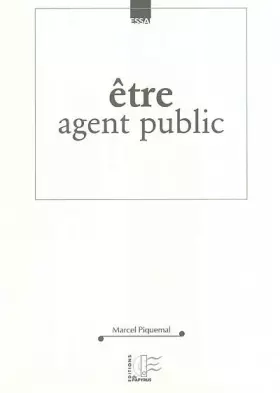 Couverture du produit · Etre agent public