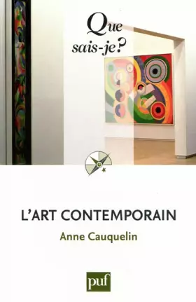 Couverture du produit · L'art contemporain