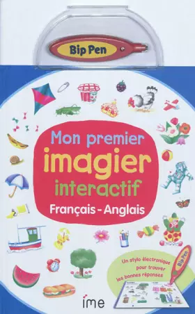 Couverture du produit · Mon premier imagier interactif français/anglais : Avec un stylo interactif