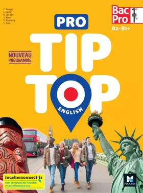 Couverture du produit · PRO TIP TOP ENGLISH 1re-Tle Bac Pro - Ed. 2020 - Livre élève