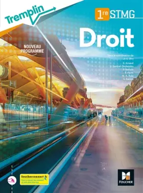 Couverture du produit · Tremplin - DROIT 1re STMG - Éd. 2020 - Livre élève