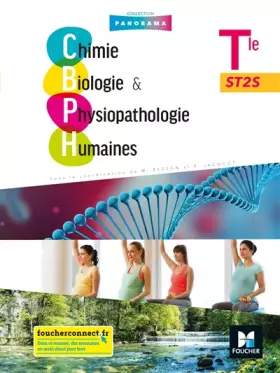 Couverture du produit · Panorama - CHIMIE, BIOLOGIE ET PHYSIOPATHOLOGIE HUMAINES Tle ST2S - Éd. 2020 - Livre élève