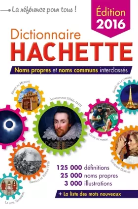 Couverture du produit · Dictionnaire Hachette 2016 France