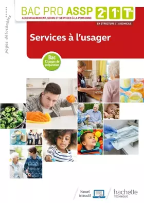 Couverture du produit · Services à l'usager 2de, 1re, Tle Bac Pro ASSP - Livre élève - Éd. 2019