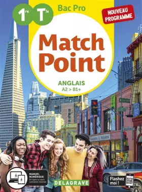 Couverture du produit · Match Point Anglais 1re, Tle Bac Pro (2020) - Pochette élève