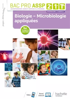 Couverture du produit · Biologie - Microbiologie appliquées 2de, 1re, Tle Bac Pro ASSP - Livre élève - Éd. 2019