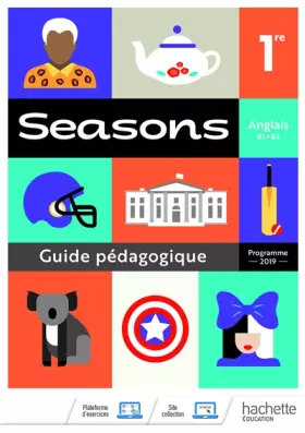 Couverture du produit · Seasons 1ère - Livre du professeur - Ed. 2019