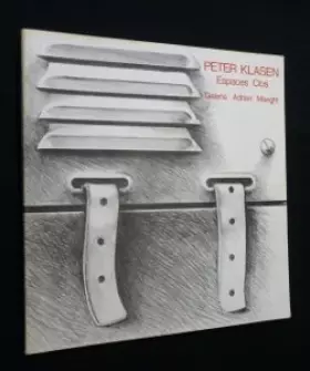 Couverture du produit · Peter Klasen, Espaces clos