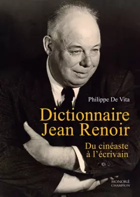 Couverture du produit · Dictionnaire Jean Renoir - Du cinéaste à l'écrivain