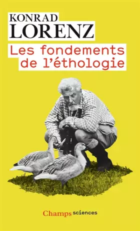 Couverture du produit · Les fondements de l'éthologie