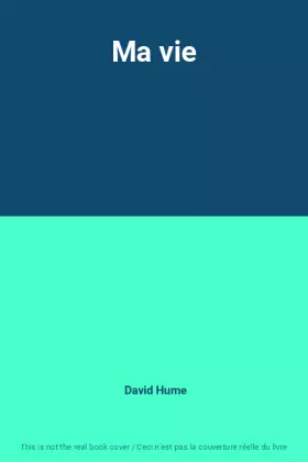 Couverture du produit · Ma vie