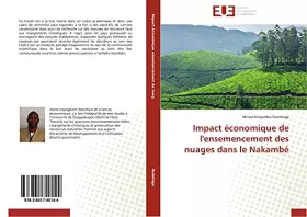 Couverture du produit · Impact économique de l'ensemencement des nuages dans le Nakambé (Omn.Univ.Europ.)
