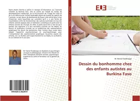Couverture du produit · Dessin du bonhomme chez des enfants autistes au Burkina Faso (French Edition)