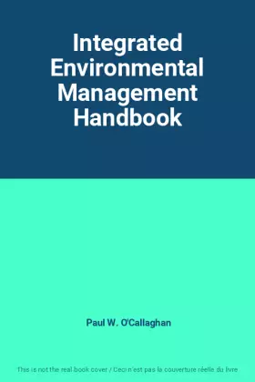 Couverture du produit · Integrated Environmental Management Handbook