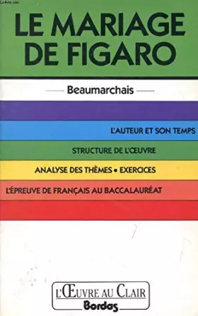 Couverture du produit · O.CL/BEAUMARCHAIS FIGARO (Ancienne Edition)