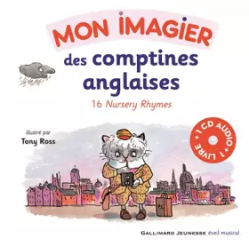 Couverture du produit · Mon imagier des comptines anglaises. 16 Nursery Rhymes - Un livre + Un CD audio - De 3 à 6 ans
