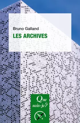 Couverture du produit · Les Archives