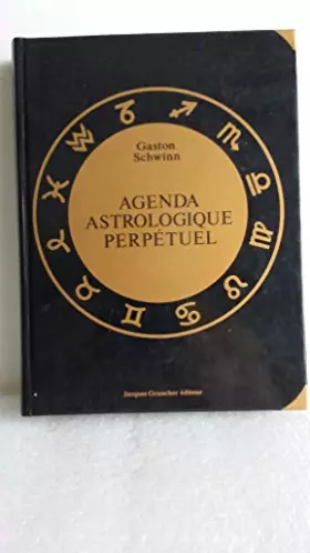 Couverture du produit · Agenda astrologique perpetuel                broche