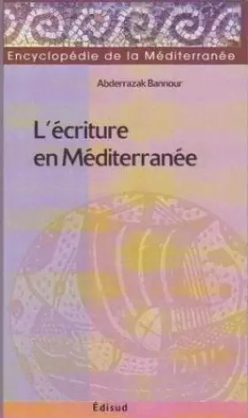 Couverture du produit · L'écriture en Méditerranée
