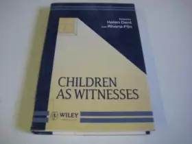 Couverture du produit · Children as Witnesses (Wiley Series in Psychology of Crime, Policing and Law)