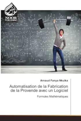 Couverture du produit · Automatisation de la Fabrication de la Provende avec un Logiciel