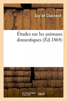Couverture du produit · Études sur les animaux domestiques