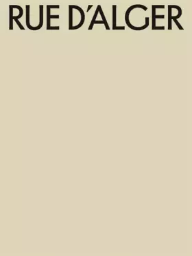 Couverture du produit · Rue d'Alger
