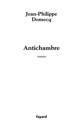 Couverture du produit · Antichambre