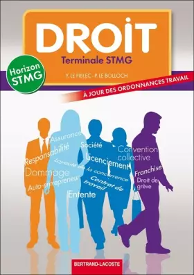 Couverture du produit · Horizon Stmg Droit Terminale Stmg