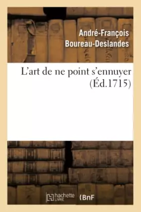 Couverture du produit · L'art de ne point s'ennuyer