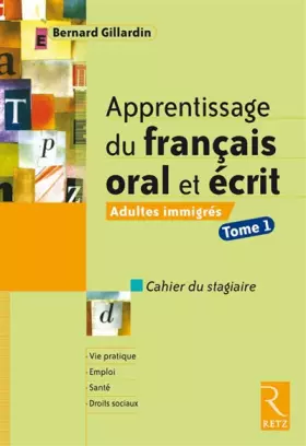 Couverture du produit · Apprentissage du français oral et écrit