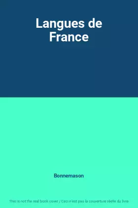 Couverture du produit · Langues de France