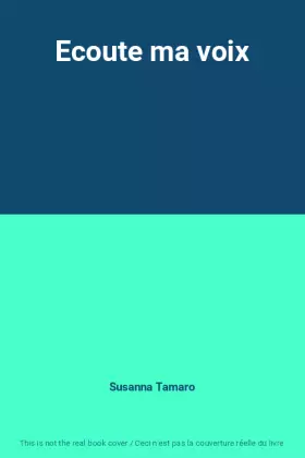 Couverture du produit · Ecoute ma voix