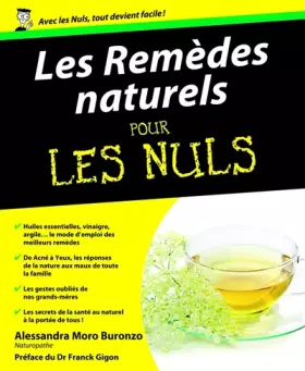 Couverture du produit · Remèdes naturels pour les Nuls