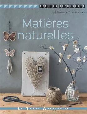 Couverture du produit · Matieres naturelles