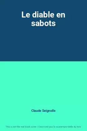 Couverture du produit · Le diable en sabots