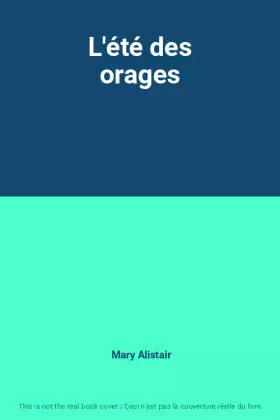 Couverture du produit · L'été des orages