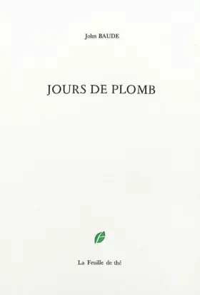 Couverture du produit · Jours de Plomb