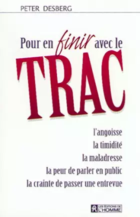 Couverture du produit · POUR EN FINIR AVEC LE TRAC