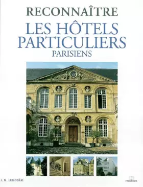 Couverture du produit · Reconnaître les hôtels particuliers parisiens